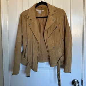 Rezrekshn by Esther Chen Suede Jacket